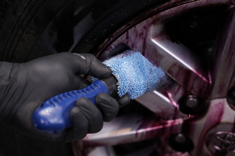 Microfiber Wheel Cleaning Brush